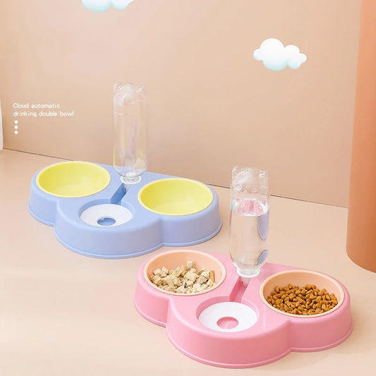 Elevated 3-in-1 Pet Feeding Station