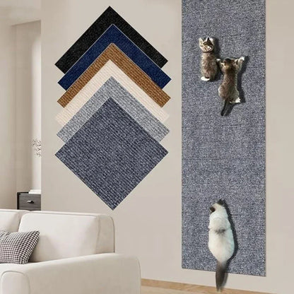 Adjustable Cat Scratch Mat for Walls, Corners & Furniture