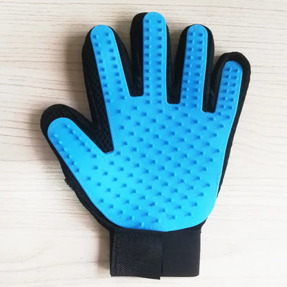 Deluxe Rubber Pet Grooming Glove