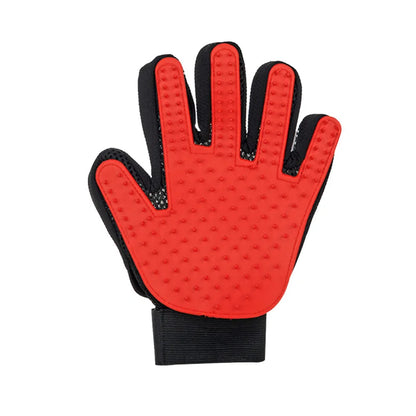 Deluxe Rubber Pet Grooming Glove