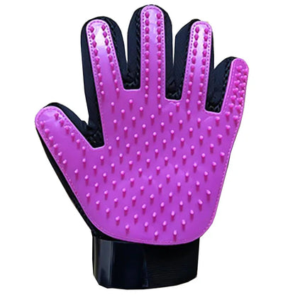 Deluxe Rubber Pet Grooming Glove