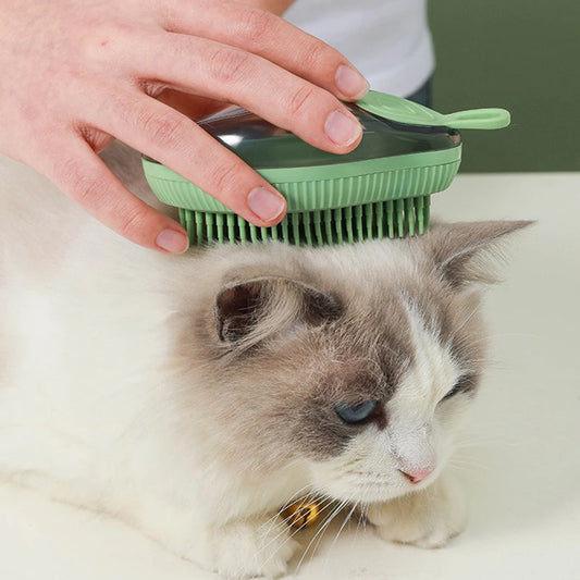 Silicone Pet Grooming Bath Brush
