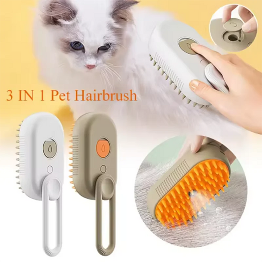 Dual-Purpose Pet Grooming Comb & Bath Massage Brush